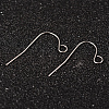 304 Stainless Steel Earring Hook Jewelry Findings STAS-M248-02-1