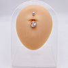 316L Surgical Stainless Steel Belly Rings WGDD0AB-17-1