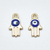 Light Gold Plated Alloy Charms ENAM-S117-28B-2