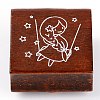 Wood DIY Stamps DIY-WH0246-24I-3