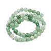 Natural Green Aventurine Beads Strands G-D081-A12-01-3