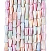 Anti-Tarnish Electroplate Glass Beads Strands GLAA-T025-27-01A-2