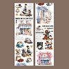 Coffee Theme Decorative Paper Tapes Rolls DIY-C081-02D-1