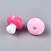 Opaque Acrylic Beads OACR-N152-04-2