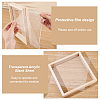 Wooden Picture Frame with Transparent Acrylic Blank Sheet AJEW-WH0528-27-4