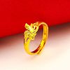 Alloy with Brass Finger Rings FS-WG26B4E-07-1