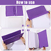 Polyester Book Cover OFST-WH0004-144F-4