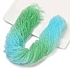 Transparent Painted Glass Beads Strands X1-DGLA-A034-T4mm-A16-1