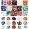 3500Pcs 15 Style Natural & Synthetic Mixed Gemstone Beads G-NB0003-09-1