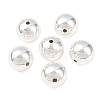 Round Brass European Beads KK-G512-08S-1