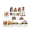 15Pcs Travel Theme DIY Picture Stickers STIC-U004-03D-1