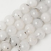 Natural Quartz Beads Strands G-T129-11-6mm-1