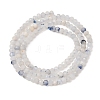 Natural Blue White Dumortierite Beads Strands GG-CBA9631-C01-01-4