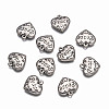 Heart with Word Peace 316 Surgical Stainless Steel Pendants STAS-I061-166-1