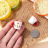 2Pcs Handmade Porcelain Mug Cup Decoration PORC-TA0001-55E-7