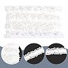 Cotton Pleated Elastic Lace Ribbon OCOR-WH20006-30A-5