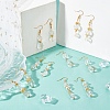 SUNNYCLUE 152Pcs Transparent Glass Beads DIY-SC0016-48-5