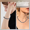 1 Strand Electroplated Synthetic Non-Magnetic Hematite Beads Strands G-PA0002-42B-5