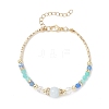 4Pcs Natural Mixed Gemstone Beaded Bracelets for Women BJEW-JB12557-3