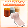 4 Yards 4 Colors Frayed Velvet Ribbon SRIB-WR0001-08A-2