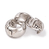 Rack Plating Brass Cubic Zirconia Earrings EJEW-S219-12P-03-2