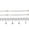 Brass Satellite Chains Necklaces for Women NJEW-D302-33P-4