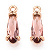 Faceted Glass Pendants X1-GLAA-T010-004G-1