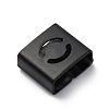 Ion Plating(IP) 304 Stainless Steel Square Slide Charms STAS-L132-26O-B-2