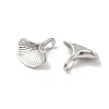 Non-Tarnish 304 Stainless Steel Charms STAS-H214-23P-2