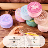 Segment Dyed Knitting Yarn DIY-TAC0033-03B-5