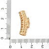 Brass Tube European Beads KK-G532-05B-G-3