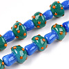 Handmade Lampwork Beads Strands LAMP-N024-09C-2