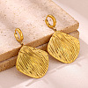 304 Stainless Steel Dangle Earrings WG7E31D-01-4