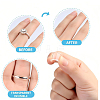 8Pcs 8 Sizes Plastic Invisible Ring Size Adjuster TOOL-YW0001-16-5