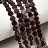 Natural Garnet Beads Strands G-NH0070-B01-01-1
