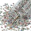 300Pcs Faceted Electroplated Glass Beads Strands GLAA-YW0003-38-4