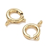Brass Spring Ring Clasps KK-CBA1AE8-05C-G-2
