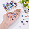 112Pcs 14 Styles Electroplated Glass Beads GLAA-GA0002-40-3