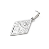 304 Stainless Steel Pendants SA-CBA34D4-07P-2