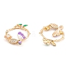 Rack Plating Alloy Enamel Pendants LS-FIND-A040-04KCG-02-2
