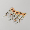 20Pcs Flower PET Decorative Stickers DIY-WH20055-078F-2