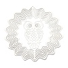 201 Stainless Steel Connector Charms/Links STAS-D386-04F-P-1