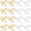 20Pcs 2 Colors Brass Connector Charms KK-BBC0022-11-1