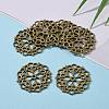 Tibetan Style Filigree Joiners Links TIBE-A11623-AB-FF-6