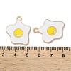 Alloy Enamel Pendants ENAM-O001-06A-G-3