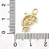 Brass Micro Pave Cubic Zirconia Pendants KK-Z093-03G-3