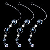 3Pcs Glass Hanging Suncatchers HJEW-TADJ0017-3