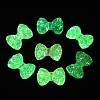 Luminous & UV Plating Transparent Acrylic Beads MACR-L015-13-3