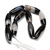 Natural Agate Beads Strands G-L654-G20-01B-4