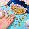 200Pcs Alloy Rhinestone Cabochons FIND-TA0008-43-6